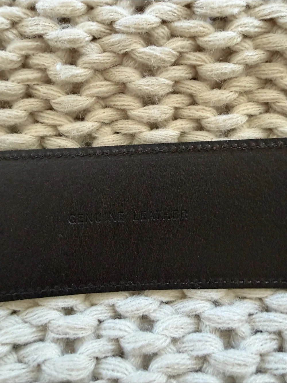 NWOT Ralph Lauren leather belt sz M